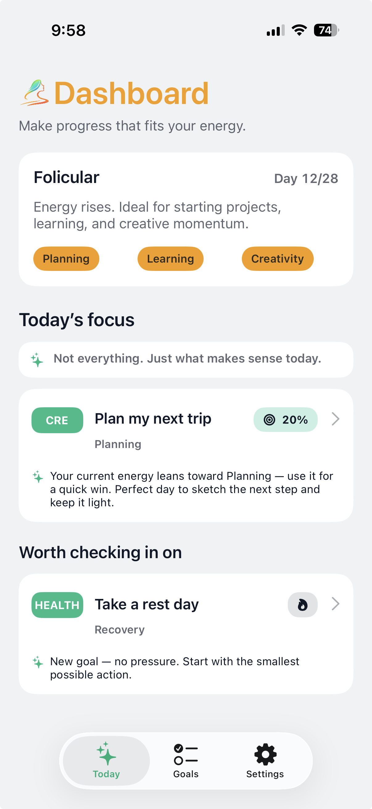 Emavia screenshot